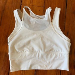LuluLemon Sports Bra White